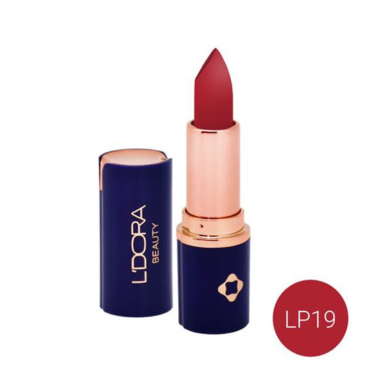 L'DORA SOLID HALF MATTE LIPSTICK, NO. LP19