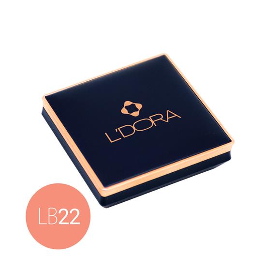 L'DORA BEAUTY COMPACT BLUSHER, NO. LB22, 18 g