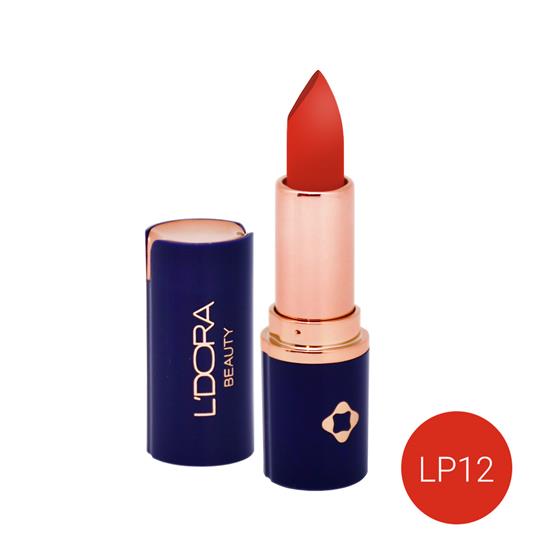 L'DORA SOLID HALF MATTE LIPSTICK, NO. LP12