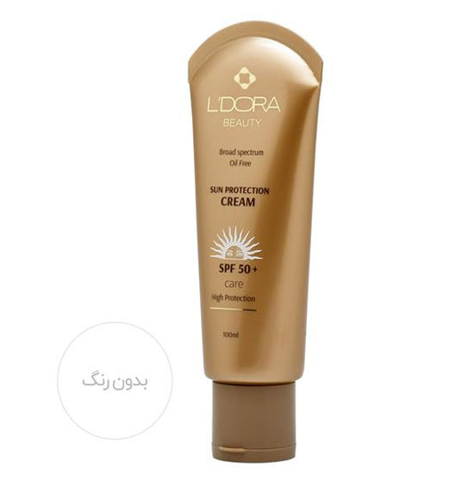 L'DORA OIL FREE SUNSCREEN UNTAINTED CREAM SPF 50+, 100 ml