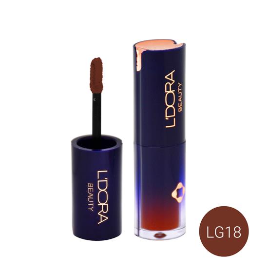 L'DORA LIQUID HALF MATTE LIPSTICK, NO. LG18