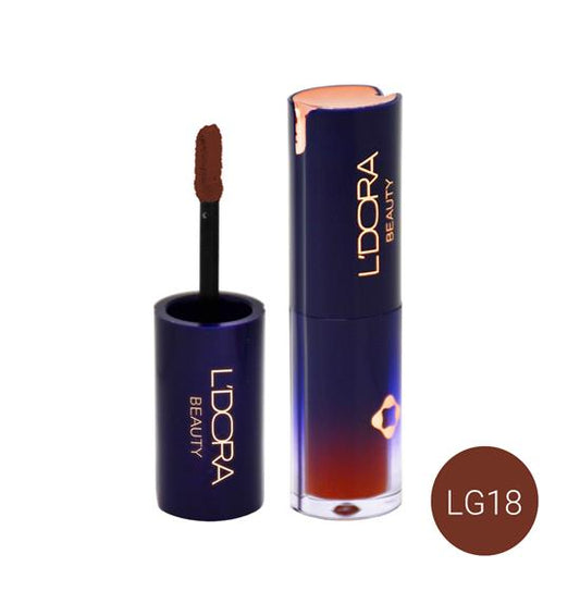 L'DORA LIQUID HALF MATTE LIPSTICK, NO. LG18