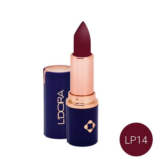 L'DORA SOLID HALF MATTE LIPSTICK, NO. LP14