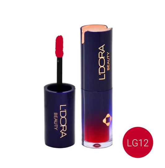 L'DORA LIQUID HALF MATTE LIPSTICK, NO. LG12