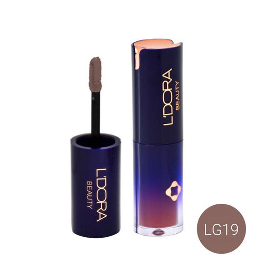 L'DORA LIQUID HALF MATTE LIPSTICK, NO. LG19