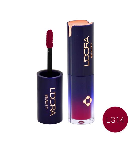 L'DORA LIQUID HALF MATTE LIPSTICK, NO. LG14